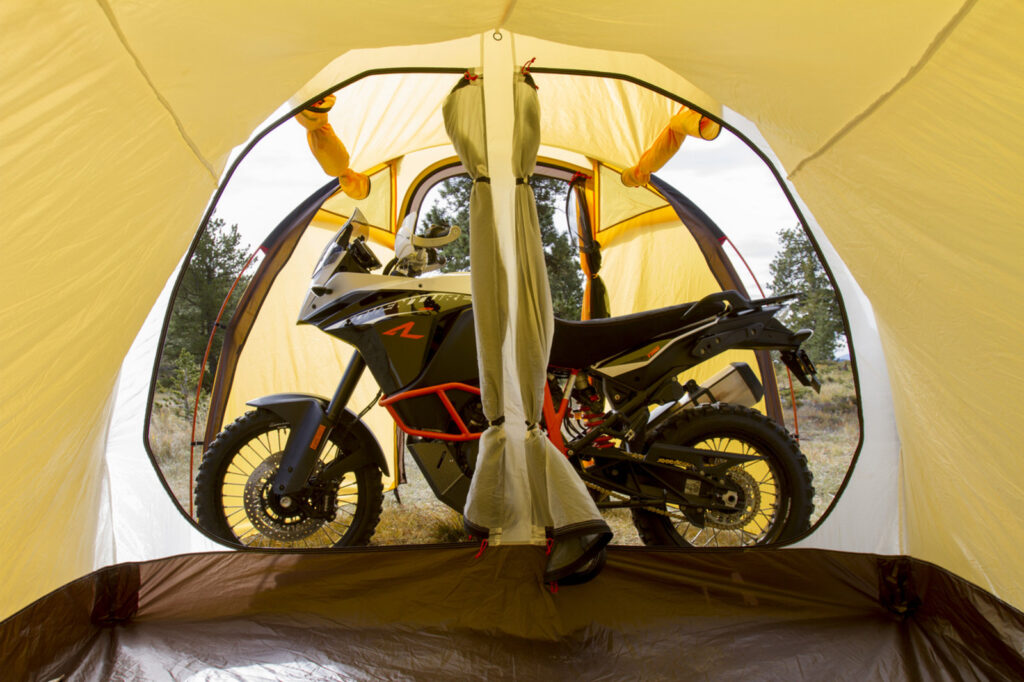 things to make dirt bike camping easier